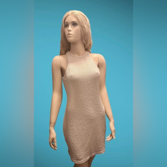 SHEIN Waffle Dress Sz Large - Picture 1 of 13